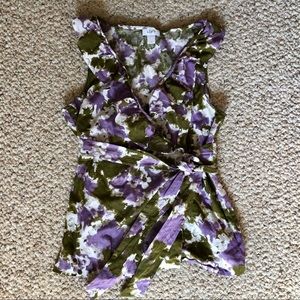 LOFT Wrap Sleeveless Shirt